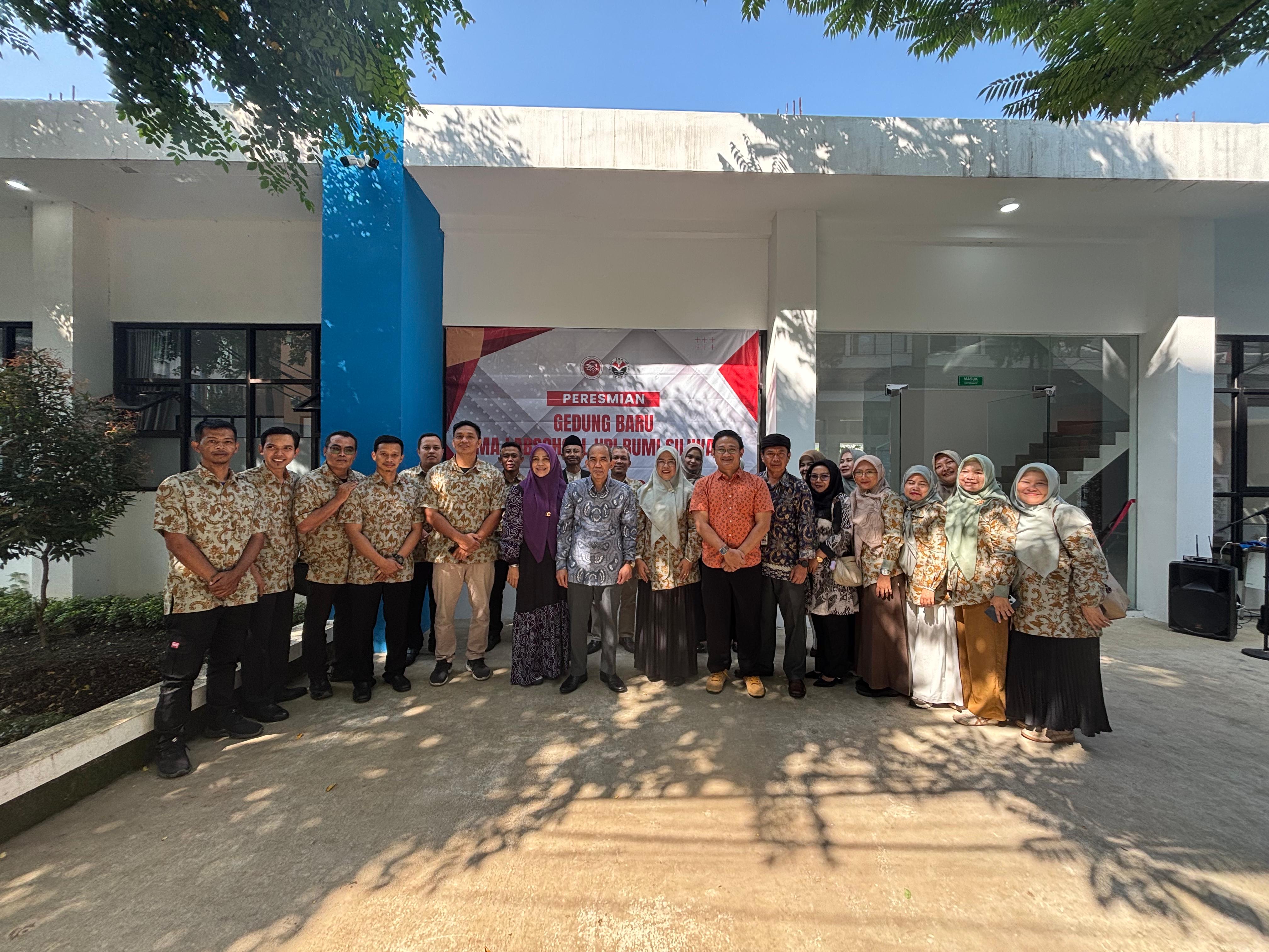 Peresmian Gedung Baru di SMA Laboratorium Percontohan UPI Kampus Bumi Siliwangi